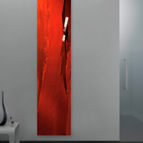 radiateur décoratif Rosso 2 rouge esprit de la tauromachie