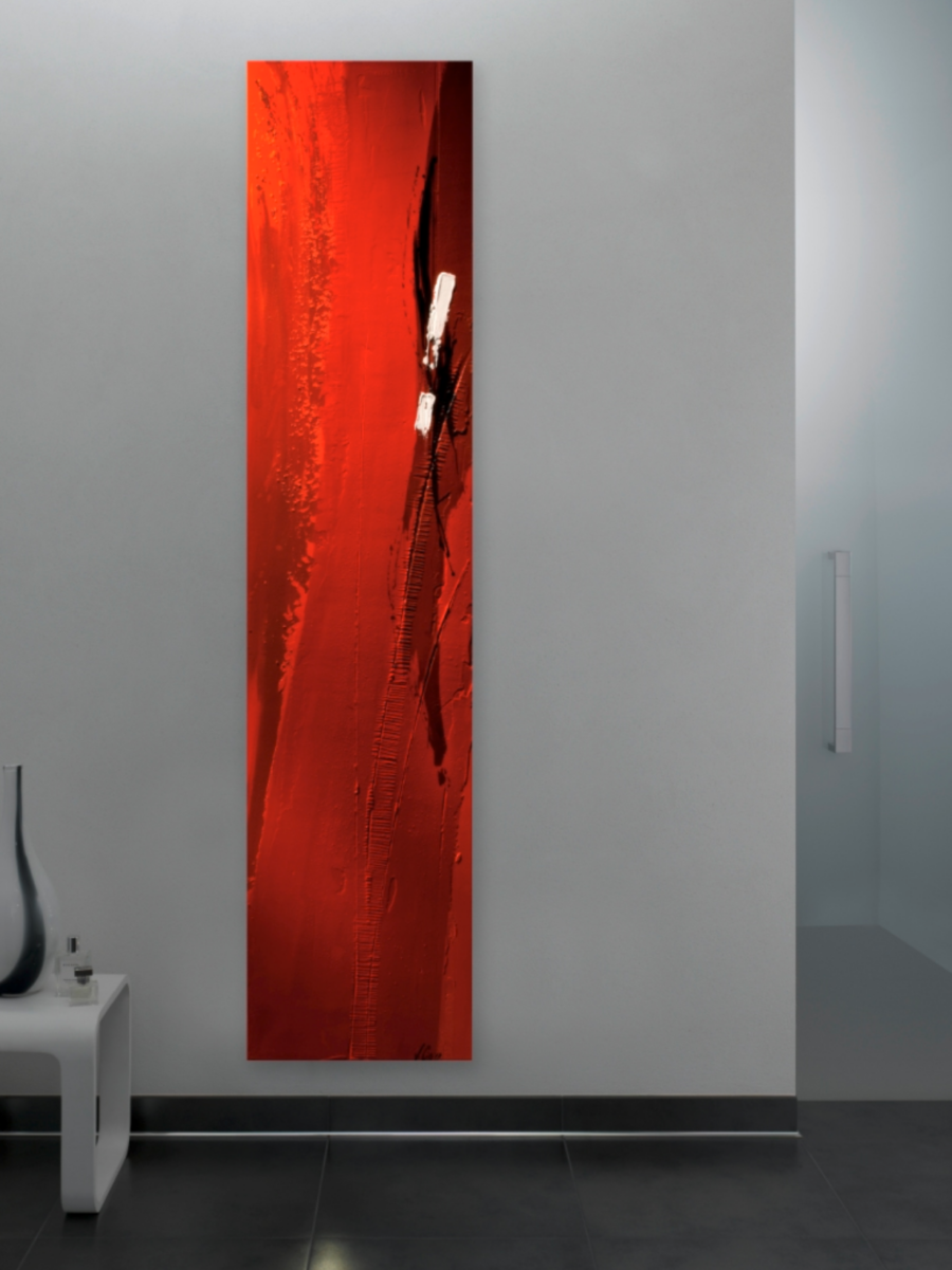 radiateur décoratif Rosso 2 rouge esprit de la tauromachie